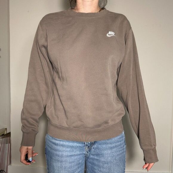 Nike Brown Crew Neck Size Small - Picture 1 of 4
